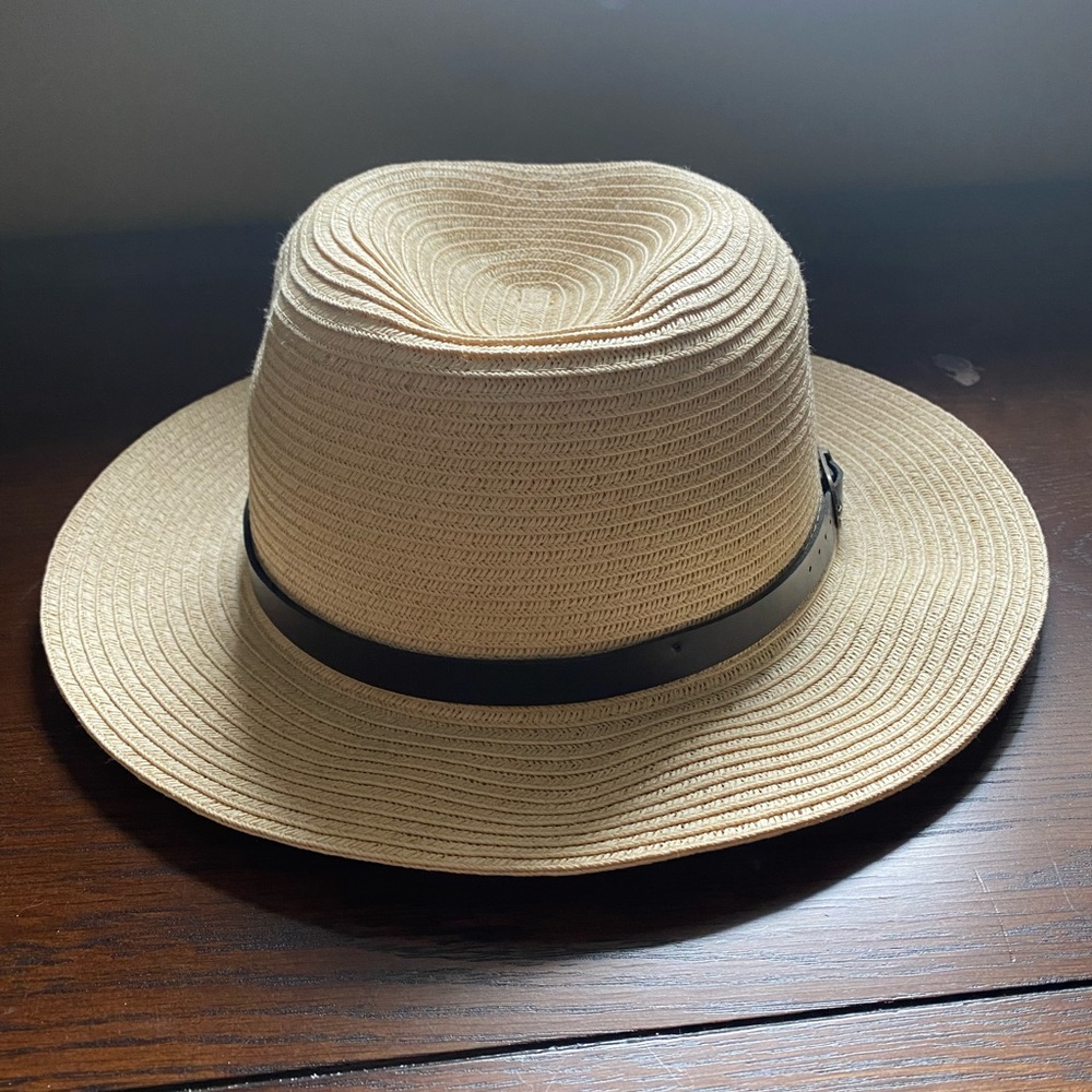 Fedora style sun hat